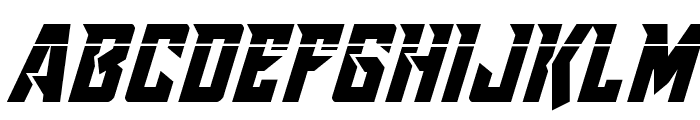 Raider Crusader Laser Font UPPERCASE