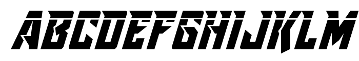 Raider Crusader Laser Font LOWERCASE