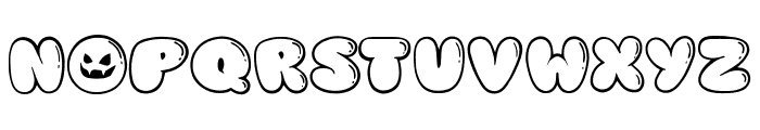 Railghost Font LOWERCASE