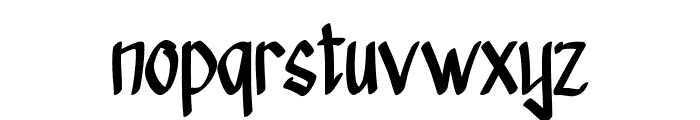 Raimok Skcoterc Trial Regular Font LOWERCASE