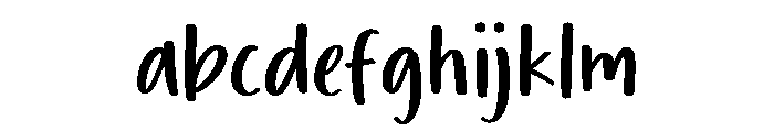 Rainbow Umbrella FONT