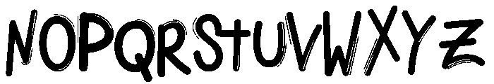 Rainbow2 Font UPPERCASE