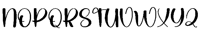 Rainbow3 Font UPPERCASE