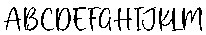 Rainbow4 Font UPPERCASE