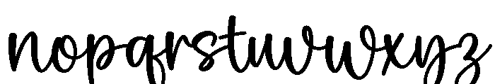Rainbow4 Font LOWERCASE