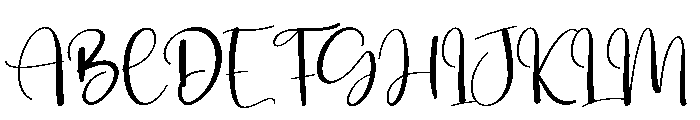 Rainday2 Font UPPERCASE