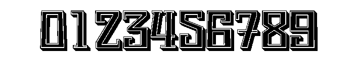 Raindust Filled Regular Font OTHER CHARS