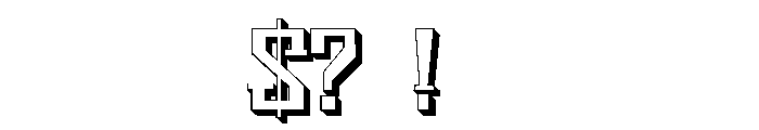Raindust Regular Font OTHER CHARS