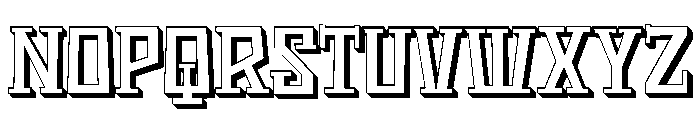 Raindust Regular Font LOWERCASE