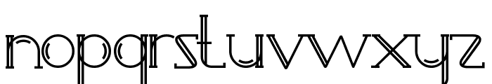 Rainray Demo Serif Font LOWERCASE