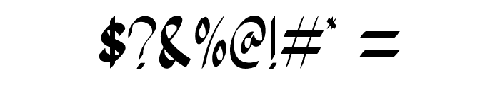 Rainy Season Font OTHER CHARS
