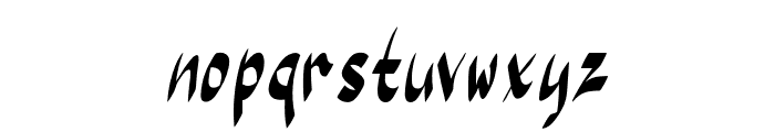 Rainy Season Font LOWERCASE