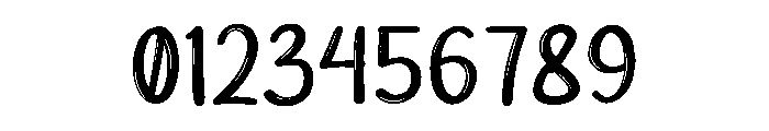 Raisin Topping Font OTHER CHARS