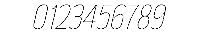 Rakesly Hairline Italic Font OTHER CHARS