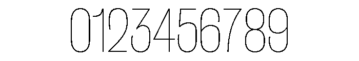 Rakesly Hairline Font OTHER CHARS