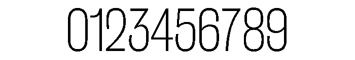 Rakesly Thin Font OTHER CHARS