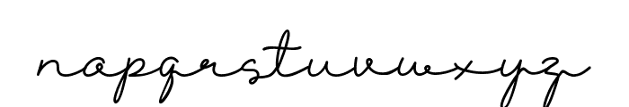 Ralinum Font LOWERCASE