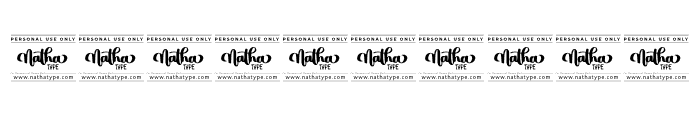 Ramadan Greeting Personal Use Font OTHER CHARS
