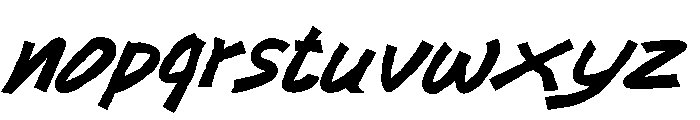 Ramica Font LOWERCASE