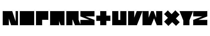 Rammstein Remix Font UPPERCASE