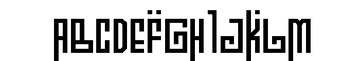 Ramuan Kurma Font UPPERCASE
