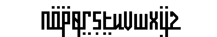 Ramuan Kurma Font LOWERCASE