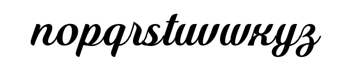Ranchino Script Bold PERSONAL Regular Font LOWERCASE