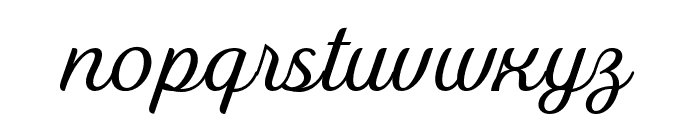 Ranchino Script Thin PERSONAL Regular Font LOWERCASE