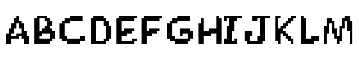 RandomLetters Font UPPERCASE