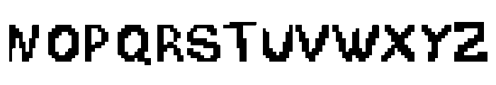 RandomLetters Font UPPERCASE