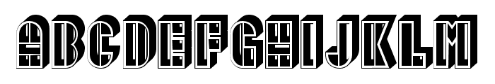 Range Regular Font UPPERCASE