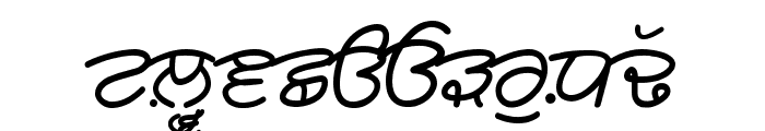 Rangsaaz cursive rimington Font UPPERCASE