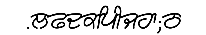 Rangsaaz cursive rimington Font LOWERCASE