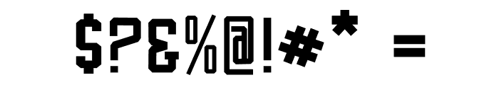 Rankerton Font OTHER CHARS