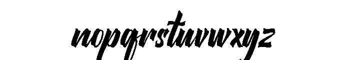 Ranking Font LOWERCASE