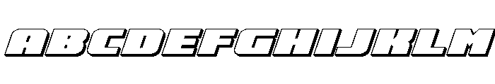 Rapid Response Bold 3D Italic FONT