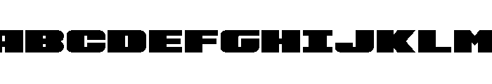 Rapid Response Expanded Font UPPERCASE