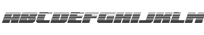 Rapid Response Gradient Italic FONT