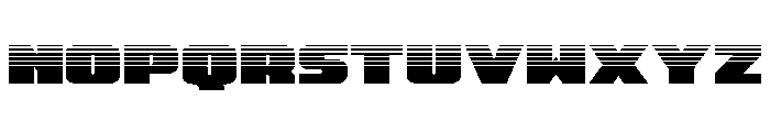 Rapid Response Halftone Font LOWERCASE