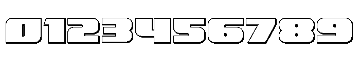 Rapid Response LC 3D Font OTHER CHARS