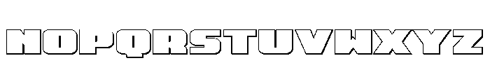Rapid Response LC 3D Font UPPERCASE