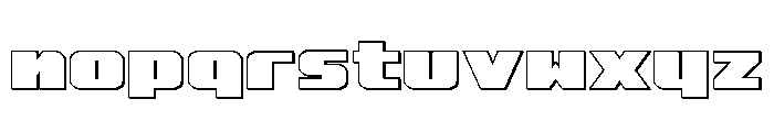 Rapid Response LC 3D Font LOWERCASE