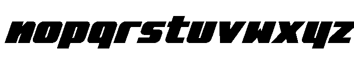 Rapid Response LC Condensed It Font LOWERCASE