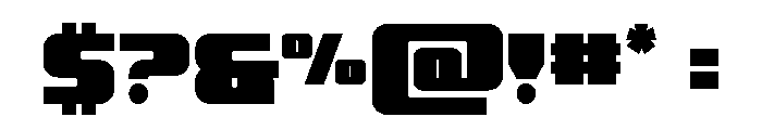 Rapid Response LC Condensed Font OTHER CHARS