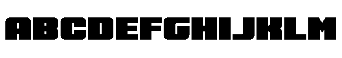Rapid Response LC Condensed Font UPPERCASE