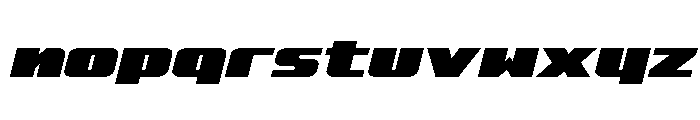 Rapid Response LC Expand SemIt Font LOWERCASE