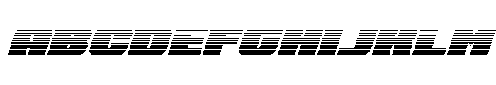Rapid Response LC Gradient Ita Font UPPERCASE