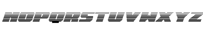 Rapid Response LC Gradient Ita Font UPPERCASE