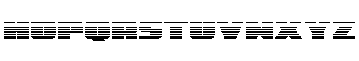 Rapid Response LC Gradient Font UPPERCASE