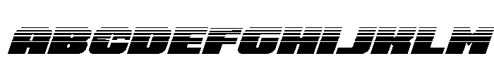 Rapid Response LC Halftone Ita Font UPPERCASE